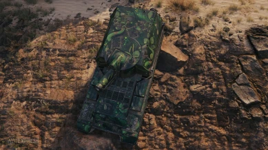 2D-стиль «Ведьмино заклятие» в Мире танков 2D-стиль «Ведьмино заклятие» в Мире танков