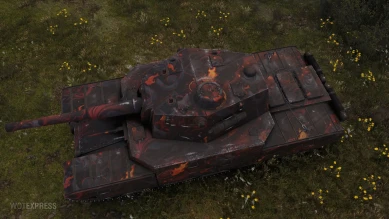 2D-стиль «Пламя безумия» в Мире танков 2D-стиль «Пламя безумия» в Мире танков