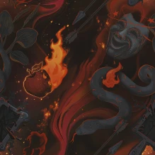 2D-стиль «Пламя безумия» в Мире танков 2D-стиль «Пламя безумия» в Мире танков