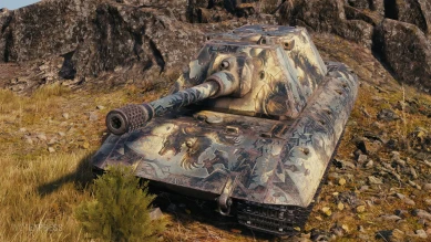 2D-стиль «Чёрный медведь» из 1.23 в World of Tanks 2D-стиль «Чёрный медведь» из 1.23 в World of Tanks