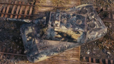 2D-стиль «Чёрный медведь» из 1.23 в World of Tanks 2D-стиль «Чёрный медведь» из 1.23 в World of Tanks