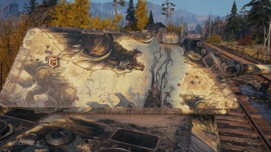 2D-стиль «Чёрный медведь» из 1.23 в World of Tanks 2D-стиль «Чёрный медведь» из 1.23 в World of Tanks