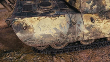 2D-стиль «Чёрный медведь» из 1.23 в World of Tanks 2D-стиль «Чёрный медведь» из 1.23 в World of Tanks