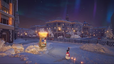 Cкриншоты новогоднего ангара в Мире танков Cкриншоты новогоднего ангара в Мире танков