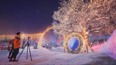 Cкриншоты новогоднего ангара в Мире танков Cкриншоты новогоднего ангара в Мире танков