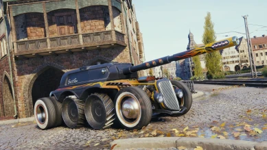 3D-стиль «Хот-род» для Panhard EBR 105 в World of Tanks 3D-стиль «Хот-род» для Panhard EBR 105 в World of Tanks