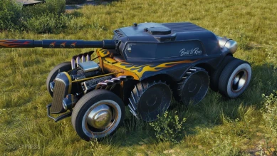 3D-стиль «Хот-род» для Panhard EBR 105 в World of Tanks 3D-стиль «Хот-род» для Panhard EBR 105 в World of Tanks