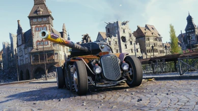 3D-стиль «Хот-род» для Panhard EBR 105 в World of Tanks 3D-стиль «Хот-род» для Panhard EBR 105 в World of Tanks