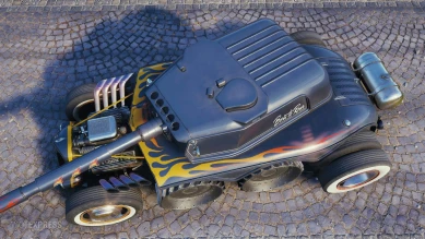 3D-стиль «Хот-род» для Panhard EBR 105 в World of Tanks 3D-стиль «Хот-род» для Panhard EBR 105 в World of Tanks