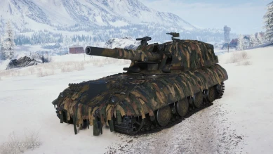 Историчный 3D-стиль «Тюр» для G.W. E 100 в World of Tanks Историчный 3D-стиль «Тюр» для G.W. E 100 в World of Tanks