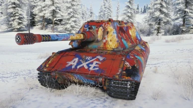 2D-стиль «Секира» в World of Tanks 2D-стиль «Секира» в World of Tanks