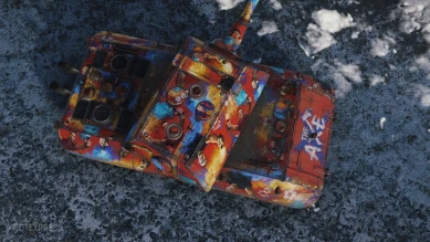 2D-стиль «Секира» в World of Tanks 2D-стиль «Секира» в World of Tanks