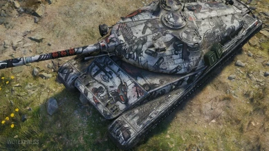 2D-стиль «Болевой порог» в World of Tanks 2D-стиль «Болевой порог» в World of Tanks