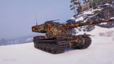 2D-стиль «Шоколадный подарок» в World of Tanks 2D-стиль «Шоколадный подарок» в World of Tanks