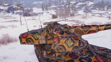 2D-стиль «Шоколадный подарок» в World of Tanks 2D-стиль «Шоколадный подарок» в World of Tanks