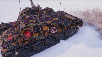 2D-стиль «Шоколадный подарок» в World of Tanks 2D-стиль «Шоколадный подарок» в World of Tanks