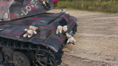 3D-стиль «Срочная доставка» для Bat.-Châtillon Bourrasque в World of Tanks 3D-стиль «Срочная доставка» для Bat.-Châtillon Bourrasque в World of Tanks