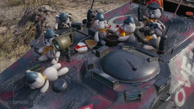 3D-стиль «Срочная доставка» для Bat.-Châtillon Bourrasque в World of Tanks 3D-стиль «Срочная доставка» для Bat.-Châtillon Bourrasque в World of Tanks