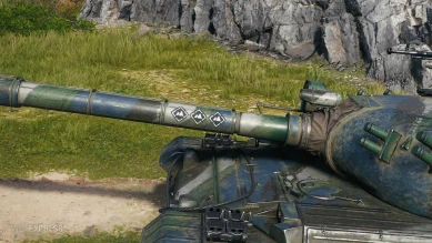 Историчный 3D-стиль «Горец» для 116-F3 в World of Tanks Историчный 3D-стиль «Горец» для 116-F3 в World of Tanks