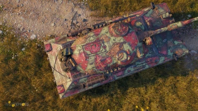 2D-стиль «Любовь витает в воздухе» из 1.23.1 World of Tanks 2D-стиль «Любовь витает в воздухе» из 1.23.1 World of Tanks