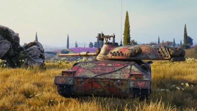 2D-стиль «Любовь витает в воздухе» из 1.23.1 World of Tanks 2D-стиль «Любовь витает в воздухе» из 1.23.1 World of Tanks