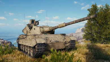 Vickers MBT Mk. 3 из обновления 1.24 в World of Tanks Vickers MBT Mk. 3 из обновления 1.24 в World of Tanks