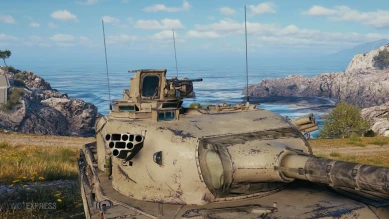 Vickers MBT Mk. 3 из обновления 1.24 в World of Tanks Vickers MBT Mk. 3 из обновления 1.24 в World of Tanks