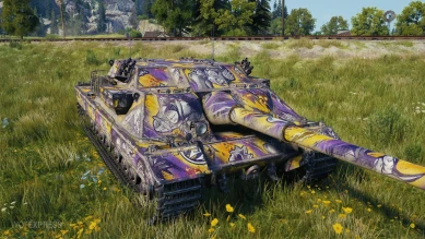 2D-стиль «Ороку Саки» в World of Tanks 2D-стиль «Ороку Саки» в World of Tanks