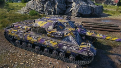 2D-стиль «Ороку Саки» в World of Tanks 2D-стиль «Ороку Саки» в World of Tanks