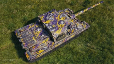 2D-стиль «Ороку Саки» в World of Tanks 2D-стиль «Ороку Саки» в World of Tanks