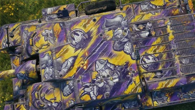 2D-стиль «Ороку Саки» в World of Tanks 2D-стиль «Ороку Саки» в World of Tanks