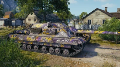 2D-стиль «Ороку Саки» в World of Tanks 2D-стиль «Ороку Саки» в World of Tanks