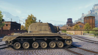 ПТ-САУ Burza из обновления 1.24.1 в World of Tanks ПТ-САУ Burza из обновления 1.24.1 в World of Tanks