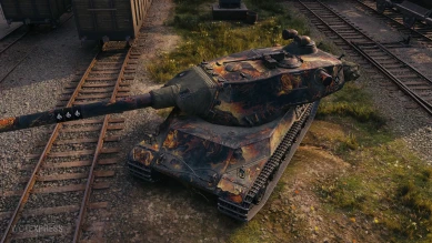 2D-стиль «Извержение» в World of Tanks 2D-стиль «Извержение» в World of Tanks