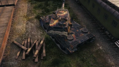 2D-стиль «Извержение» в World of Tanks 2D-стиль «Извержение» в World of Tanks