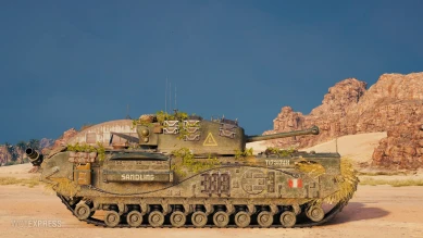 Новый премиум танк Churchill Crocodile в World of Tanks Новый премиум танк Churchill Crocodile в World of Tanks