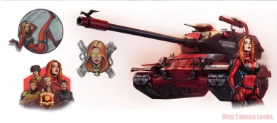 Коллаборация Мира танков с Красной Фурией Коллаборация Мира танков с Красной Фурией