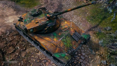 2D-стиль «Древние тайны» из обновления 1.25.1 в World of Tanks 2D-стиль «Древние тайны» из обновления 1.25.1 в World of Tanks