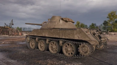 Танк Škoda T 17 из обновления 1.26 World of Tanks Танк Škoda T 17 из обновления 1.26 World of Tanks