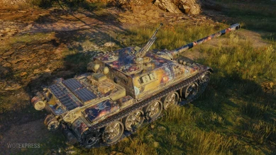 2D-стиль «Ночной фестиваль» в World of Tanks 2D-стиль «Ночной фестиваль» в World of Tanks