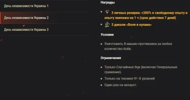 Отмечаем День независимости Украины в World of Tanks! Отмечаем День независимости Украины в World of Tanks!