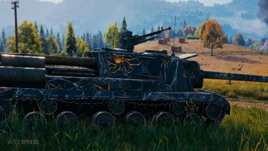 2D-стиль «Опутанный» из обновления 1.26.1 в World of Tanks 2D-стиль «Опутанный» из обновления 1.26.1 в World of Tanks