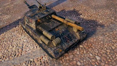 2D-стиль «Опутанный» из обновления 1.26.1 в World of Tanks 2D-стиль «Опутанный» из обновления 1.26.1 в World of Tanks