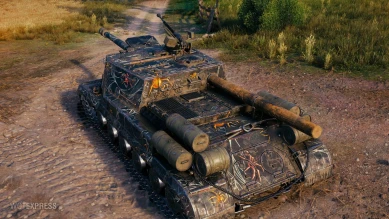 2D-стиль «Опутанный» из обновления 1.26.1 в World of Tanks 2D-стиль «Опутанный» из обновления 1.26.1 в World of Tanks