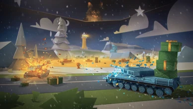 Подробности режима «Зимний рейд» (Winter Raid) в World of Tanks Подробности режима «Зимний рейд» (Winter Raid) в World of Tanks