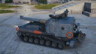 3D-стиль «Амфибия» для M53/M55 (9 лвл) в World of Tanks 3D-стиль «Амфибия» для M53/M55 (9 лвл) в World of Tanks