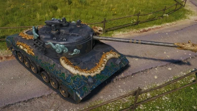 Танк «Белый дракон» из обновления 1.27.1 в World of Tanks Танк «Белый дракон» из обновления 1.27.1 в World of Tanks