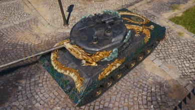 Танк «Белый дракон» из обновления 1.27.1 в World of Tanks Танк «Белый дракон» из обновления 1.27.1 в World of Tanks