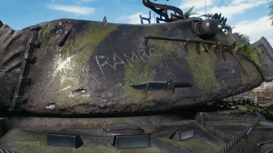 Скриншоты танка «Рэмбо» в World of Tanks Скриншоты танка «Рэмбо» в World of Tanks