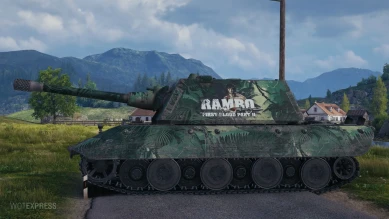 2D-стиль «Рэмбо: Первая кровь 2» в World of Tanks 2D-стиль «Рэмбо: Первая кровь 2» в World of Tanks